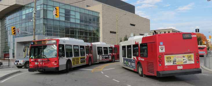 OC Transpo New Flyer D60LFR 6551 & 6496